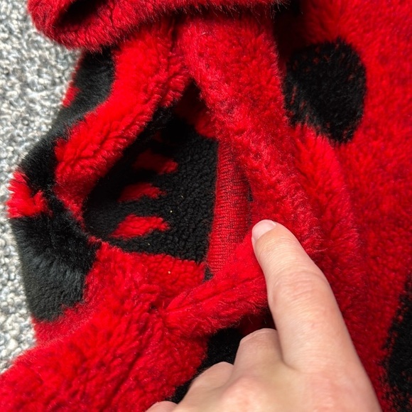 Vintage Four Seasons Red Wolf Moon Full Zip Fleece Jacket Large - Picture 10 of 10